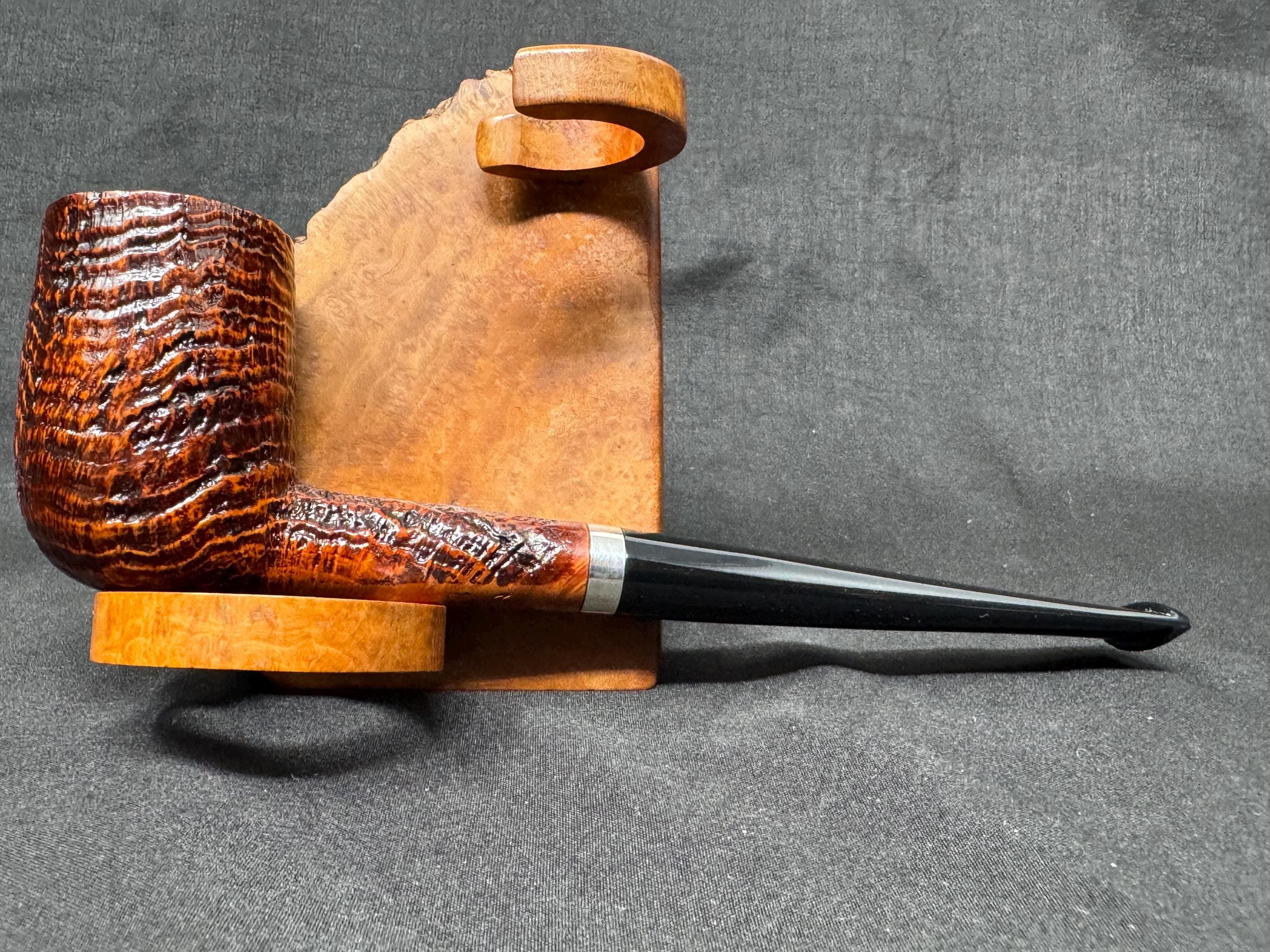 Ser Jacopo S2 Per Aspera Ad Astra Sandblast Billiard 7in Silver Acrylic