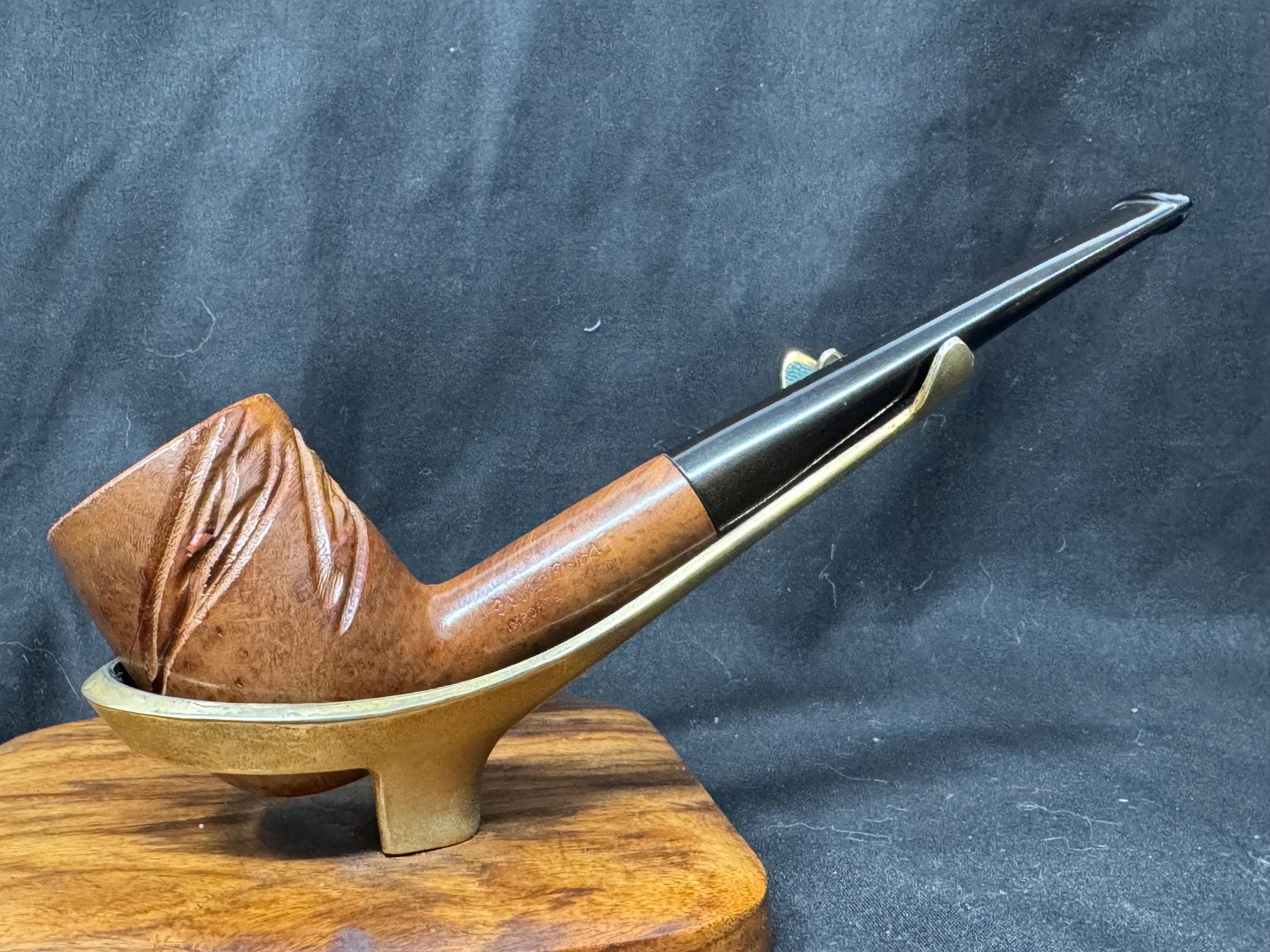 Stratford Freehand Smooth Briar Tobacco Pipe - William Demuth Legacy, USA