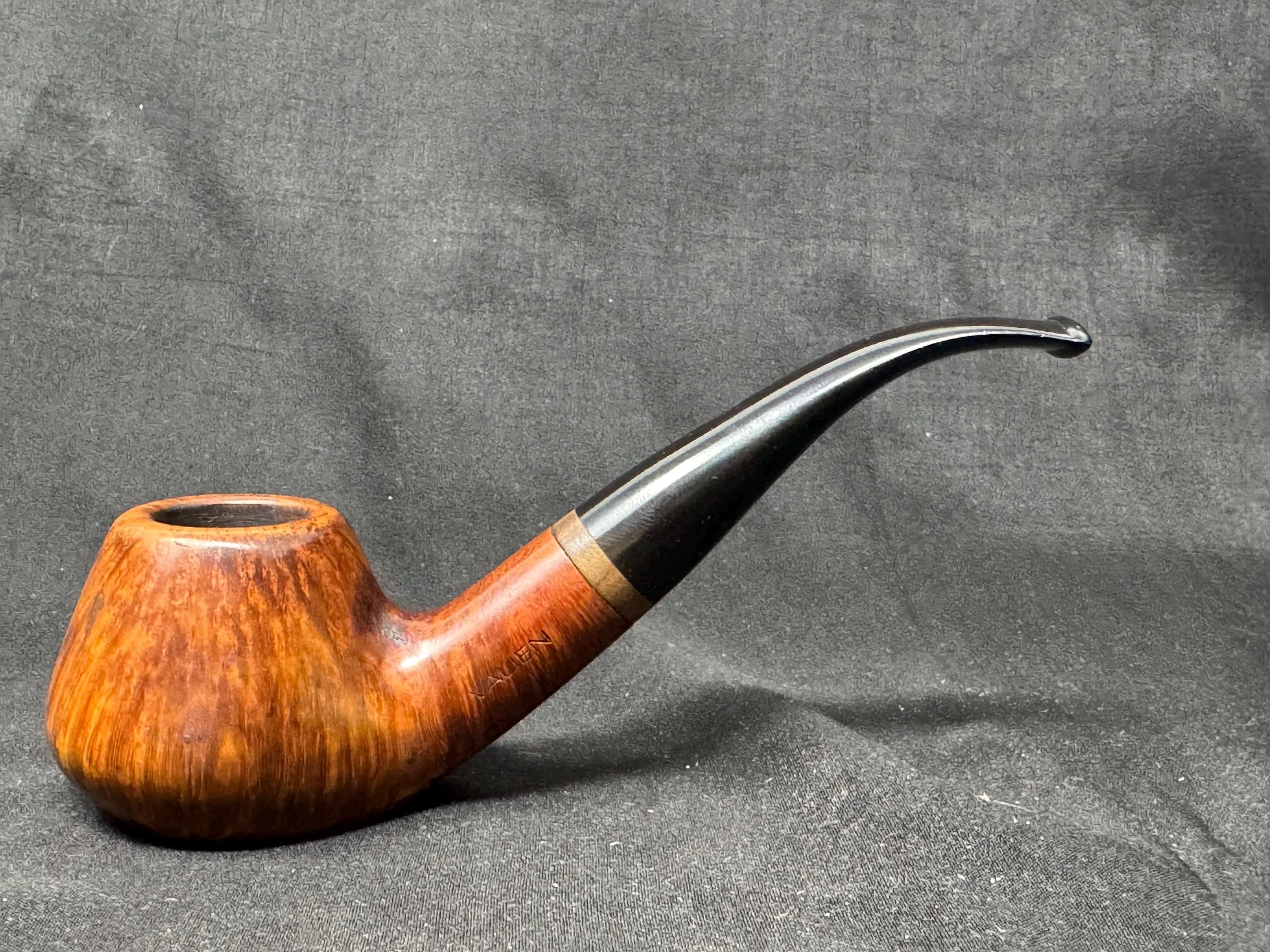 VAUEN 3239 Smooth Bent Volcano Sitter - German Museum-Grade Estate | 9mm