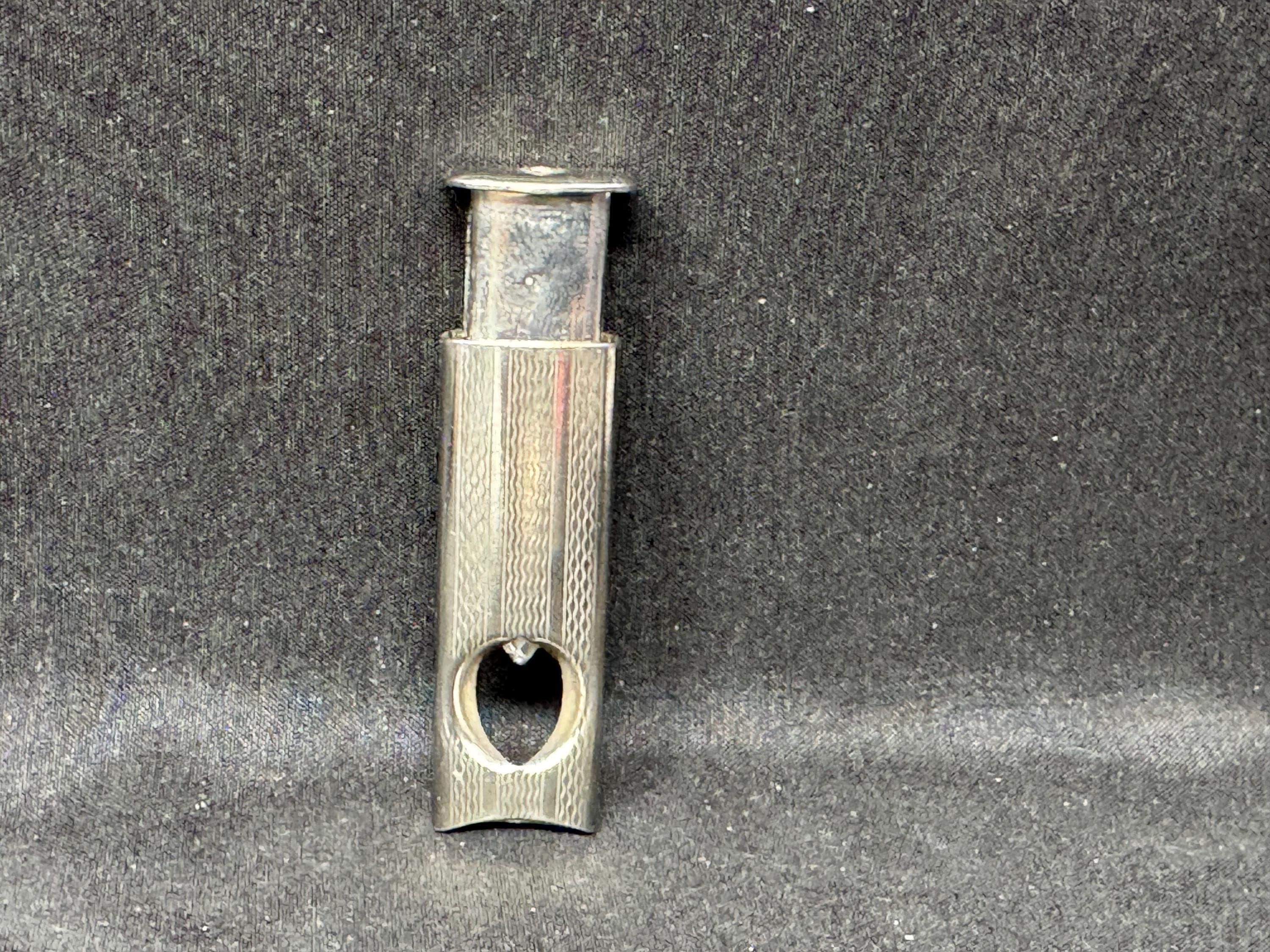 Unmarked Solingen Stainless Steel V-Cut Cigar Cutter, Mid-20th Century