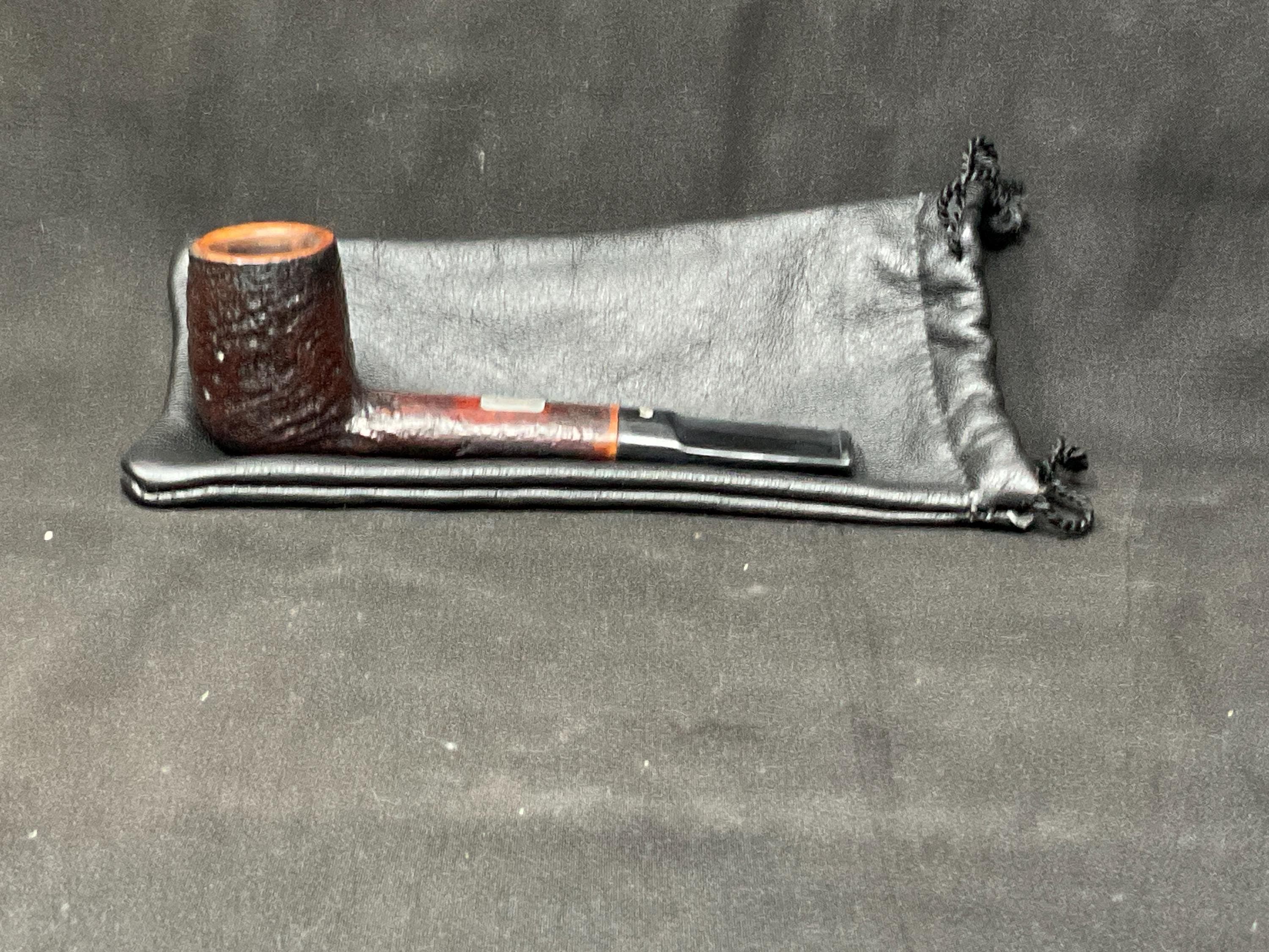 Stanwell 1999 Pipe of the Year Sandblasted Lumberman - Danish Estate Briar