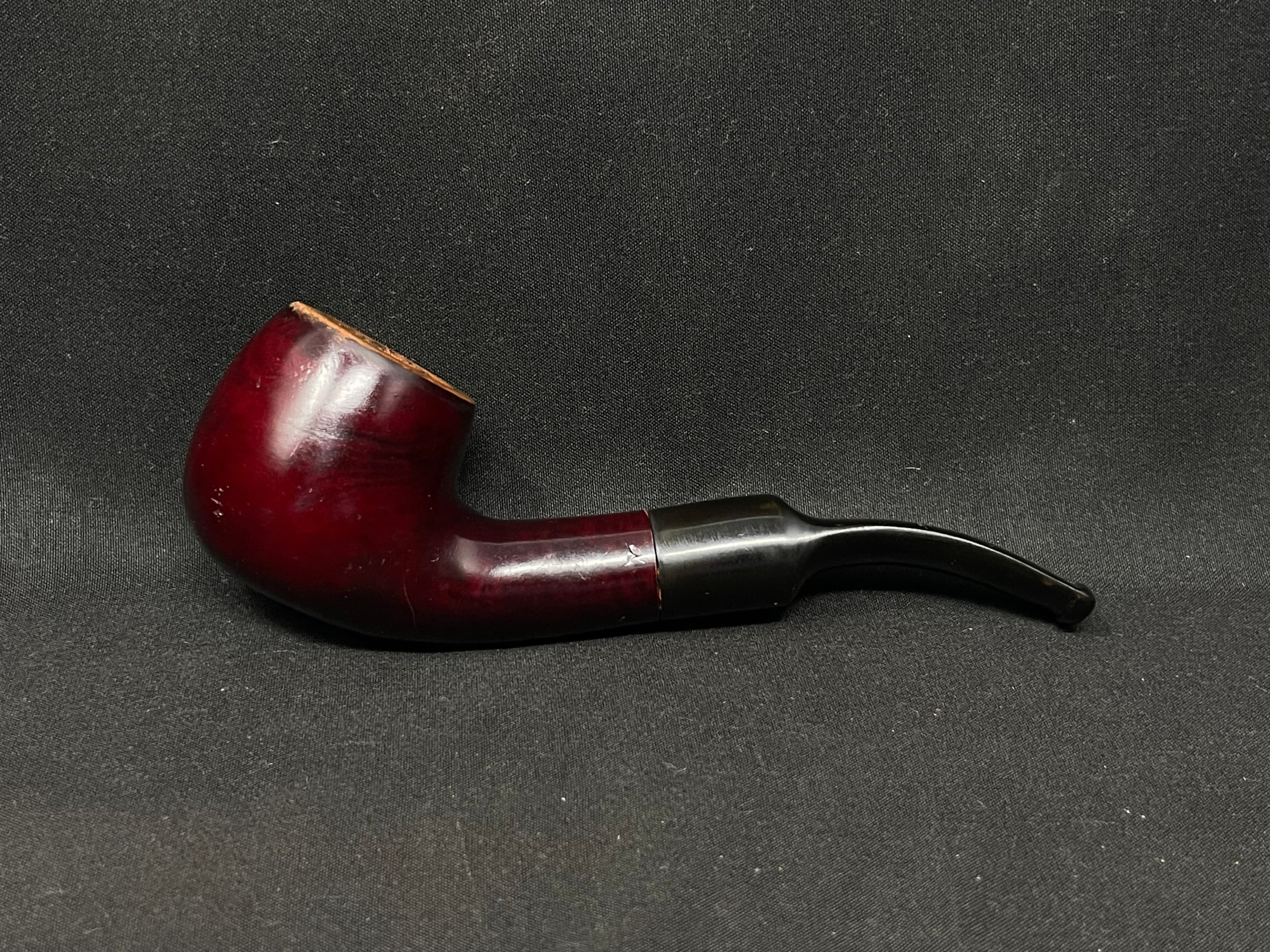 Costa Smeralda Smooth Bent Pot Estate Pipe - 9mm Filter